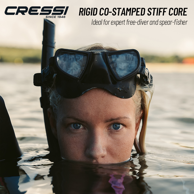 Cressi Frameless Freediving Ma - Freediving Mask Set review and price