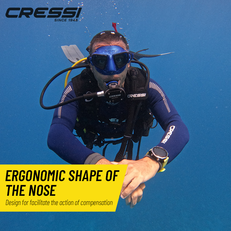 Cressi Frameless Freediving Ma - Freediving Mask Set review and price