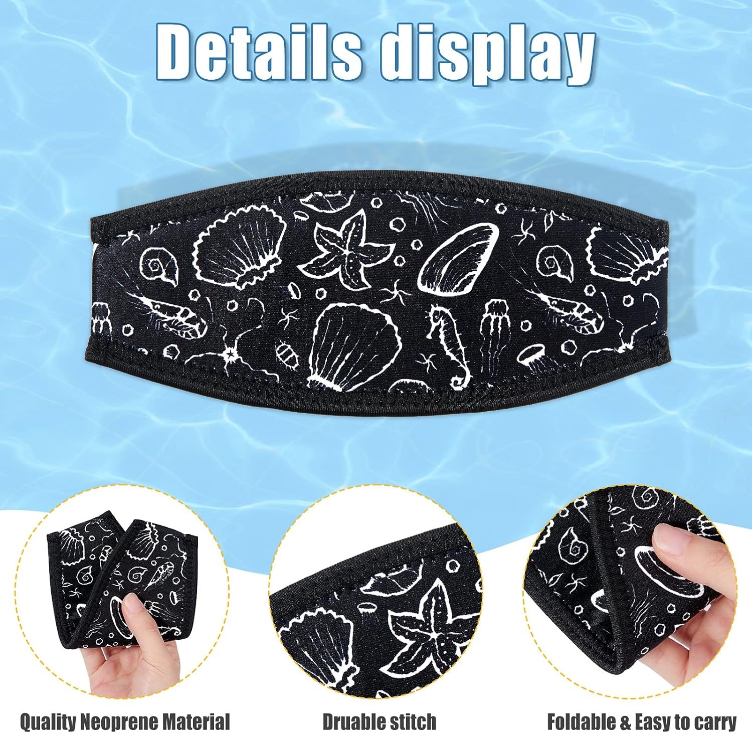Scuba Diving Mask Strap Cover  - Freediving Mask Set review and price