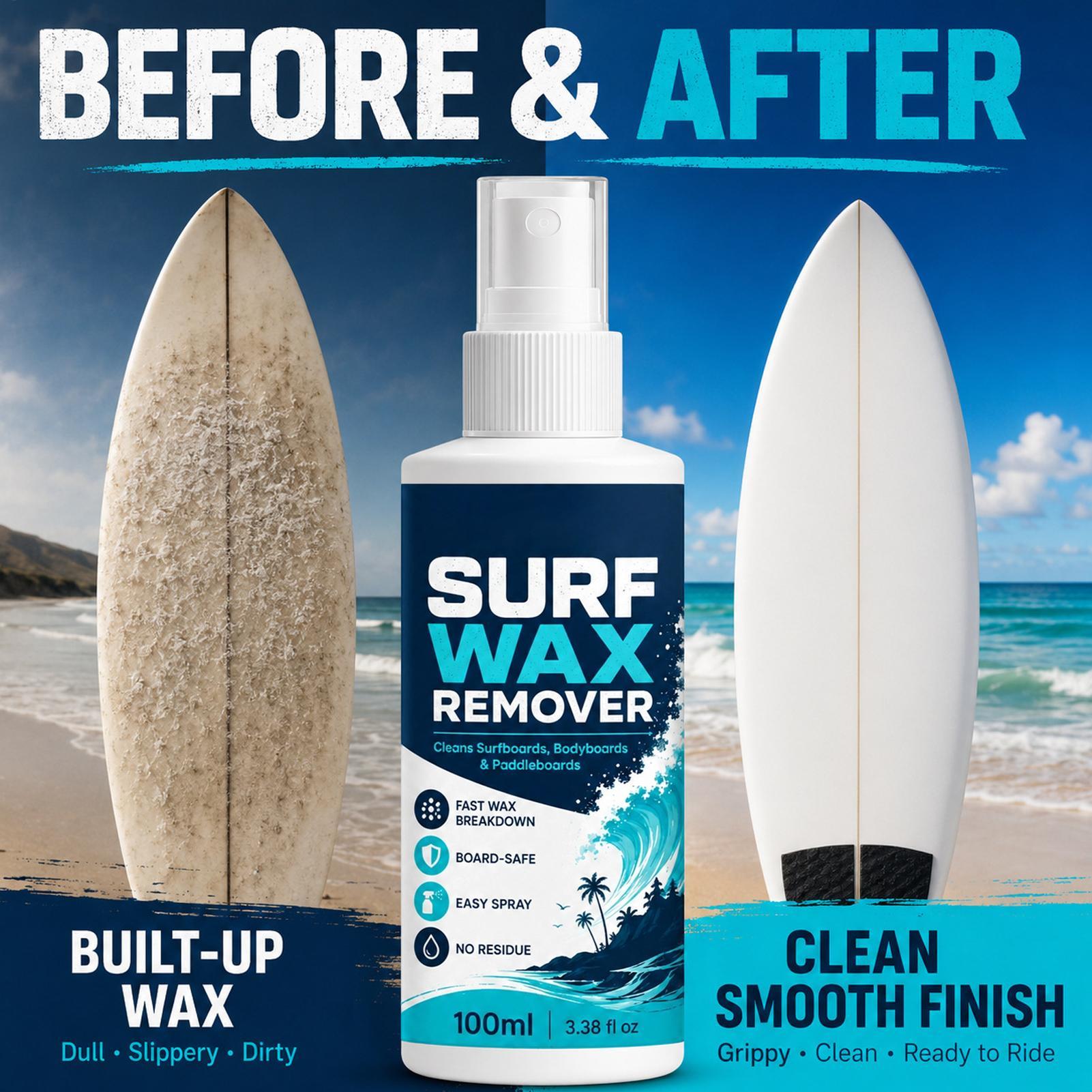 Surf Wax Cleaner Portable Eco- - Surfboard Wax Tropical review and price